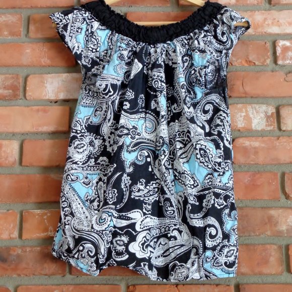 Sarah Spencer Paisley Boho Tank Top - Picture 3 of 3